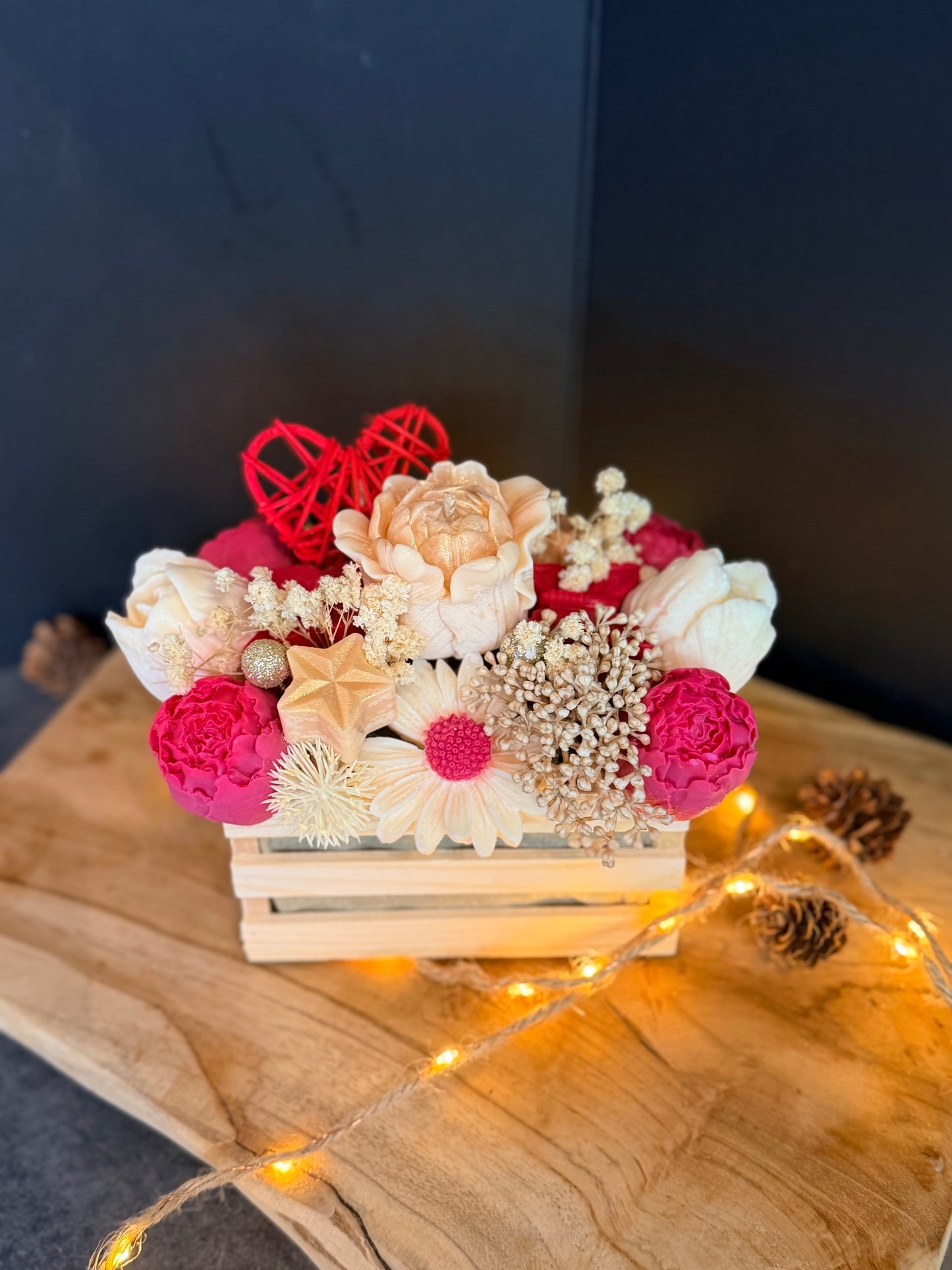 Bouquet cagette
