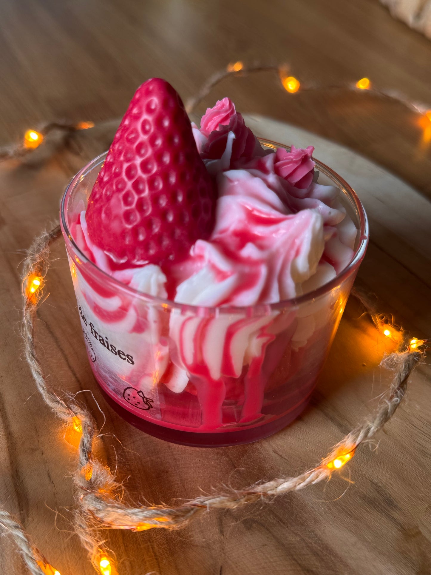 Bougie DÉLICE DE FRAISES