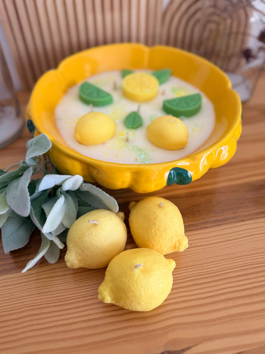 Bougie citron