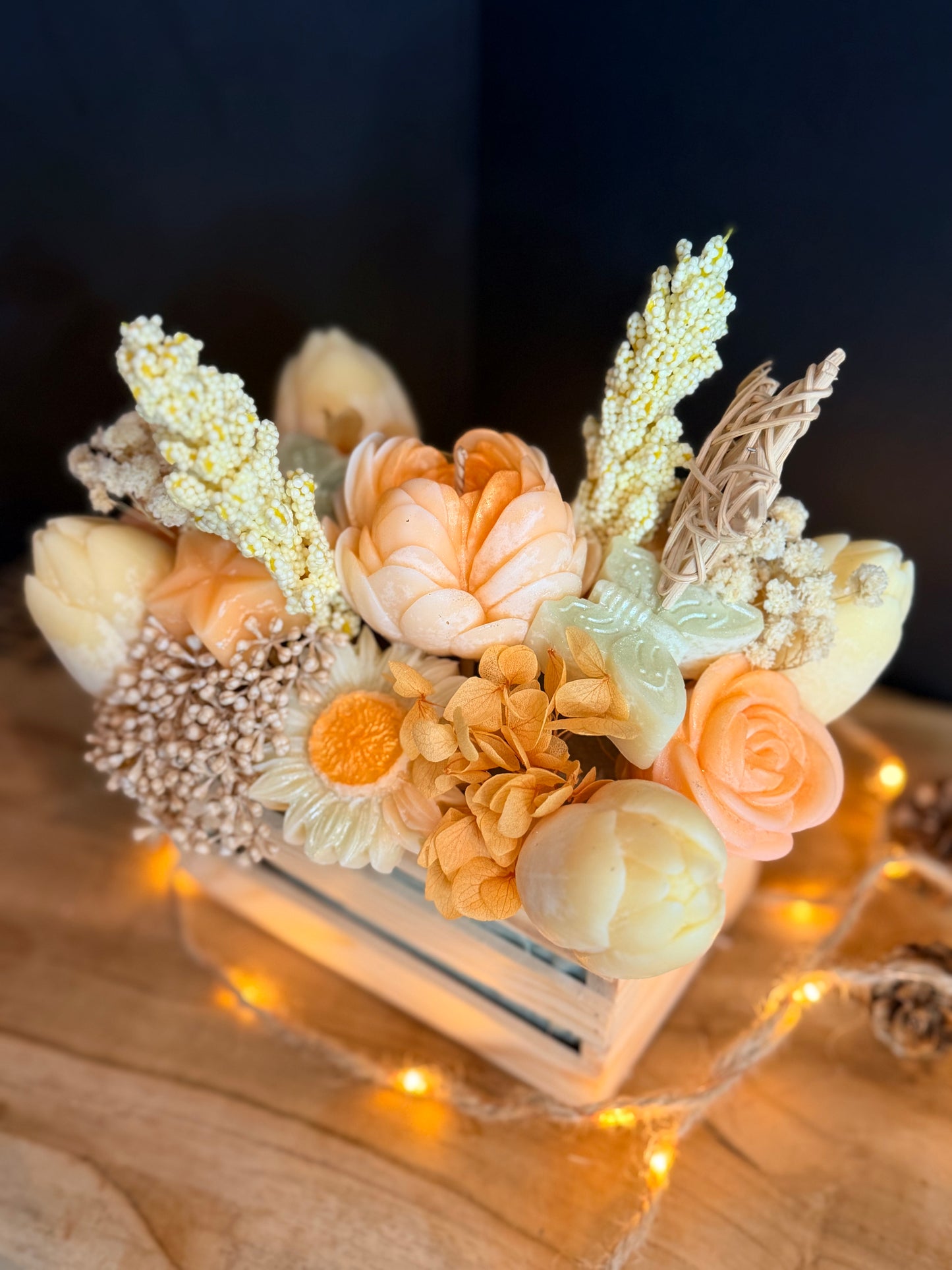 Bouquet cagette
