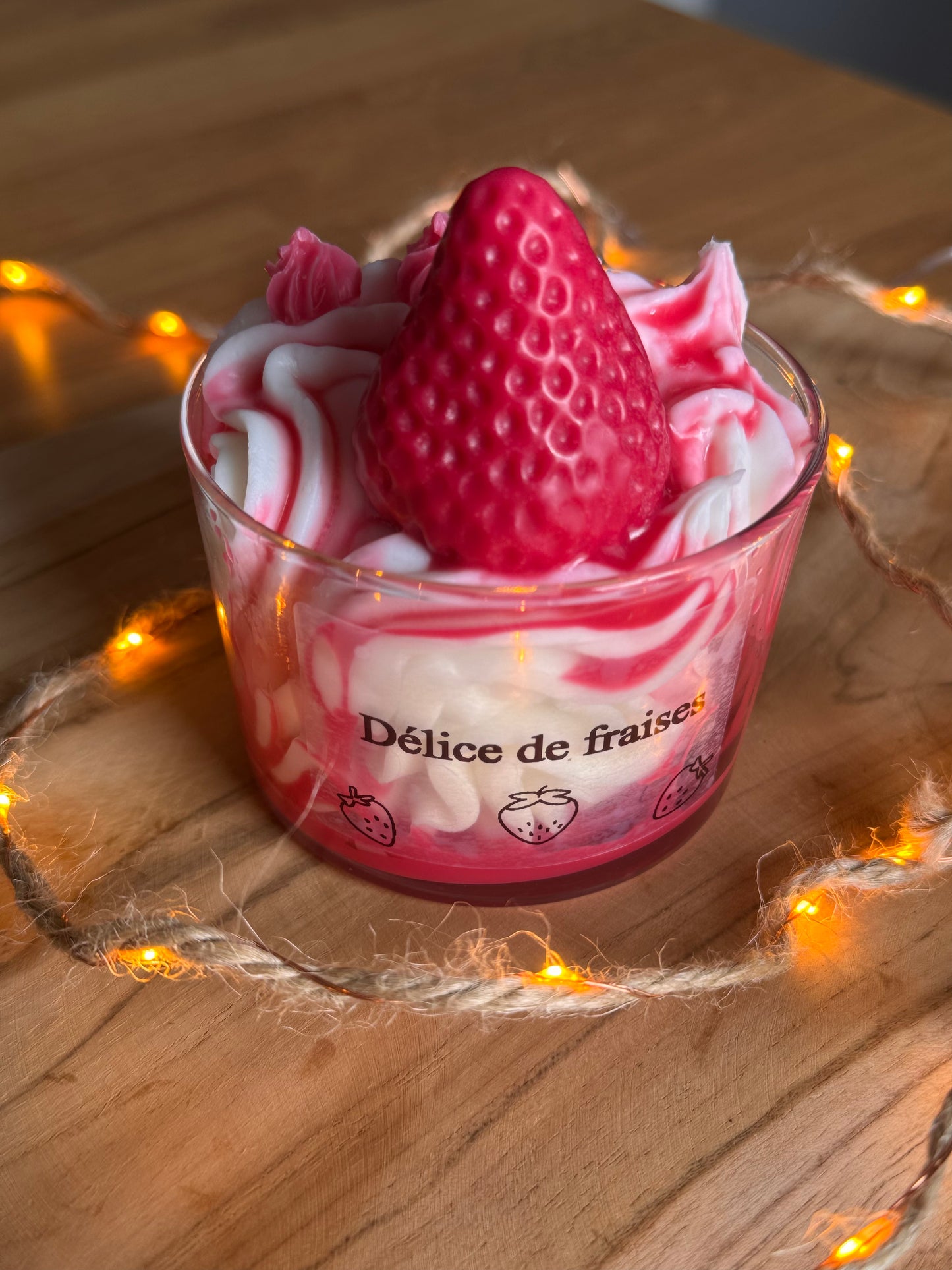 Bougie DÉLICE DE FRAISES