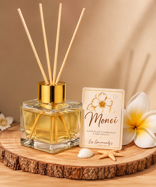 Diffuseur d’ambiance à bâtonnets – 50 ml ✨